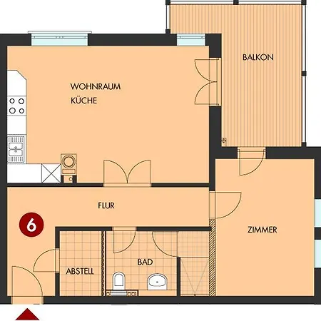 Strandresidenz Apartamento Börgerende-Rethwisch